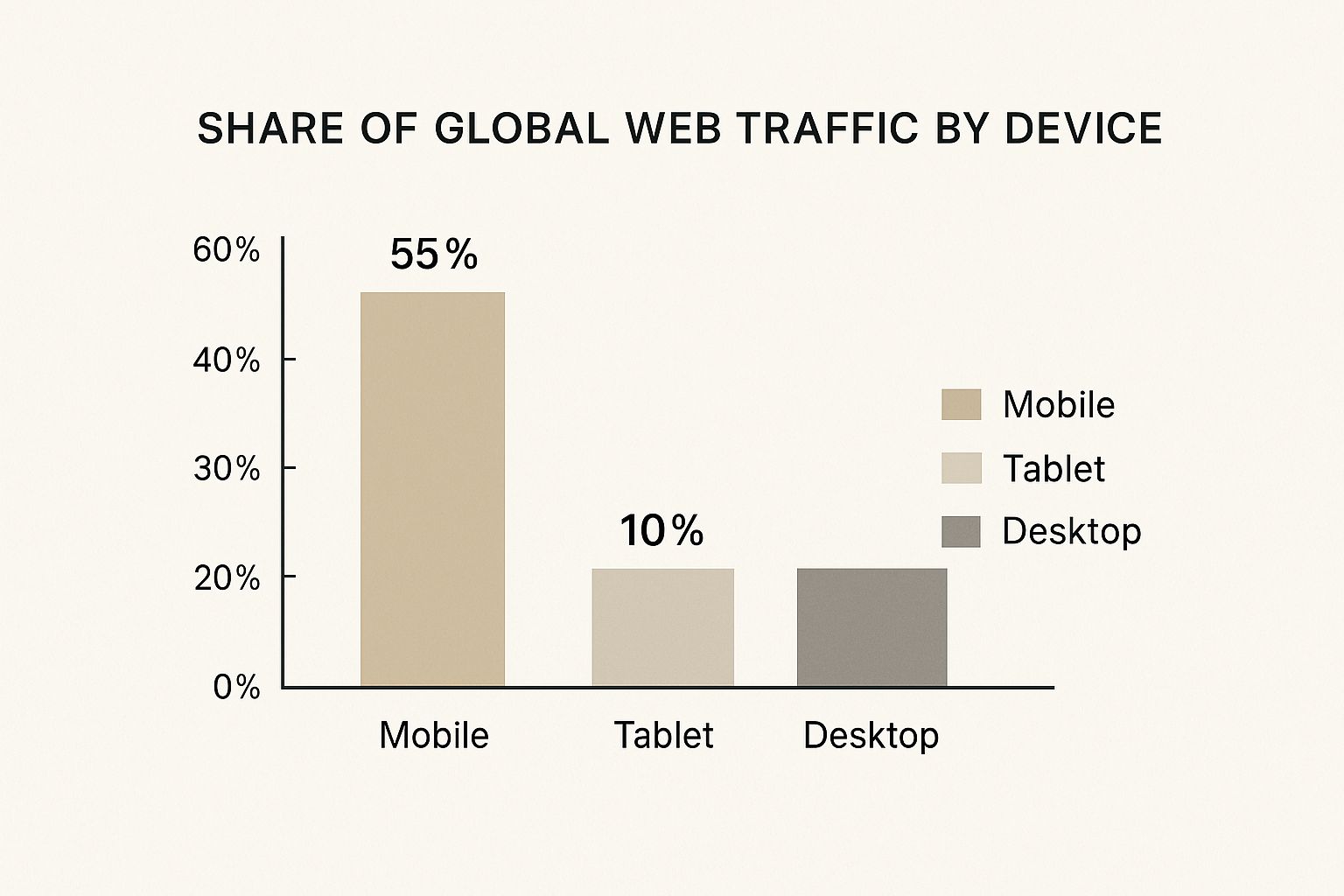 Infographic about responsive web design